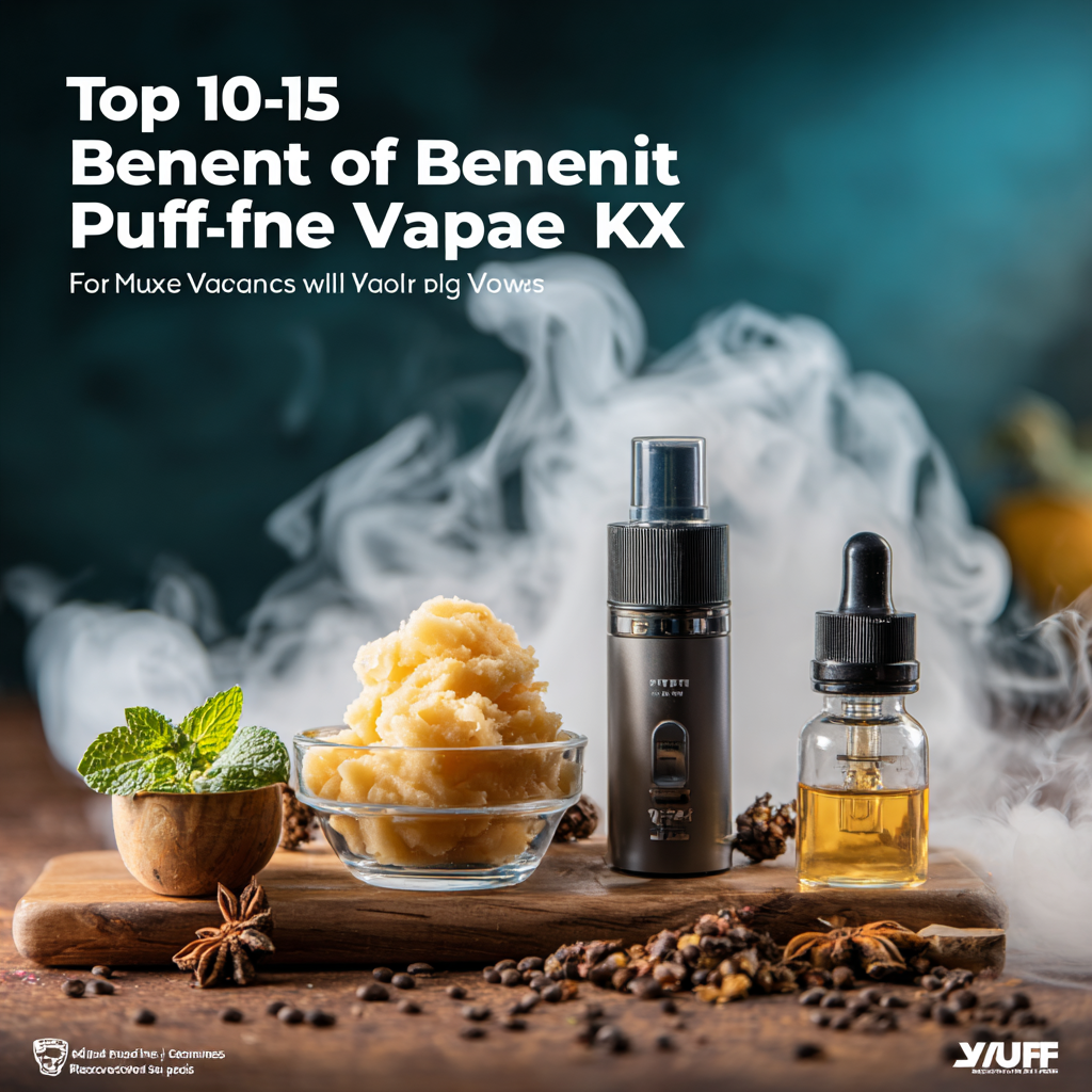 Top 10 Benefits of Using 15k Puff Vape for Your Vaping Experience
