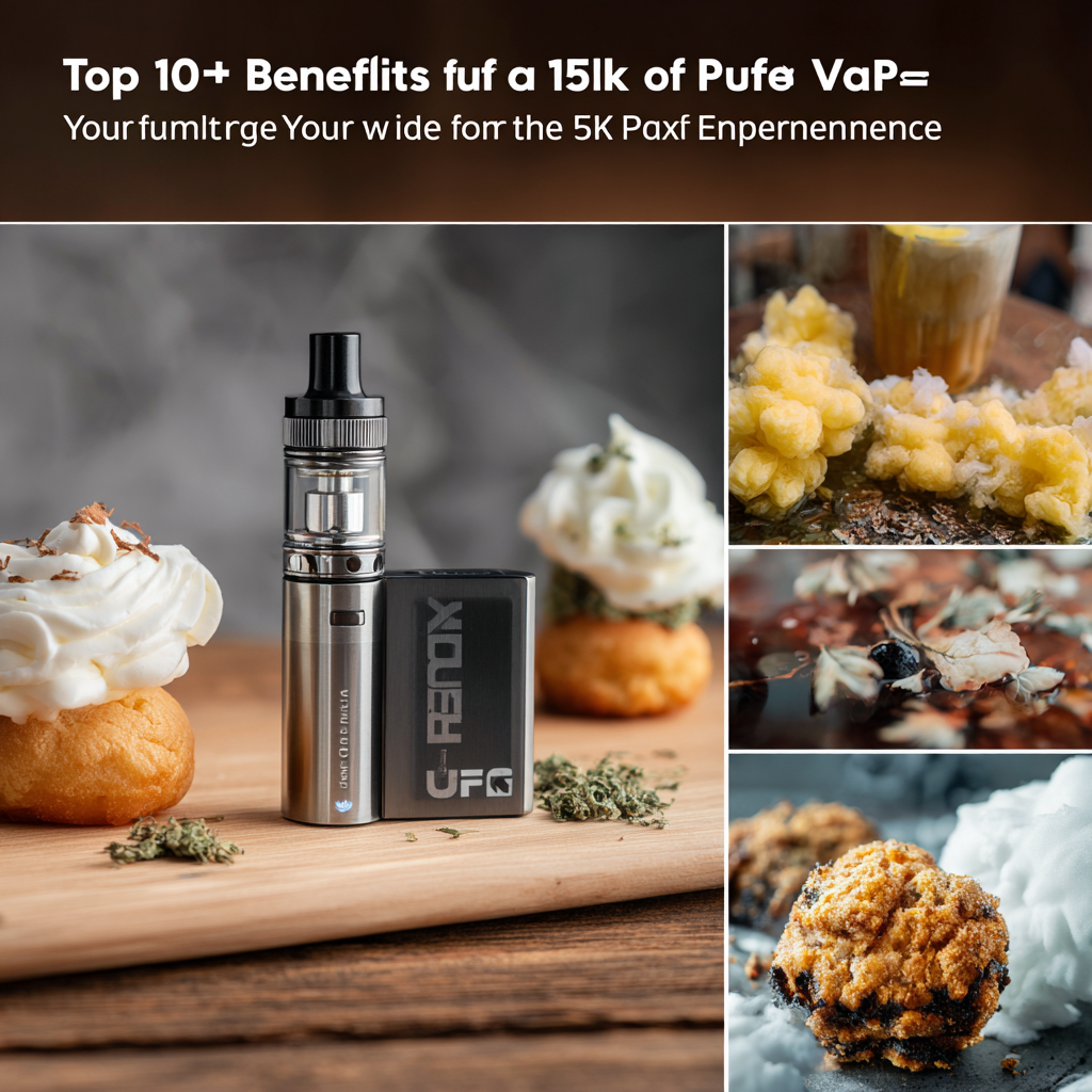 Top 10 Benefits of Using 15k Puff Vape for Your Vaping Experience