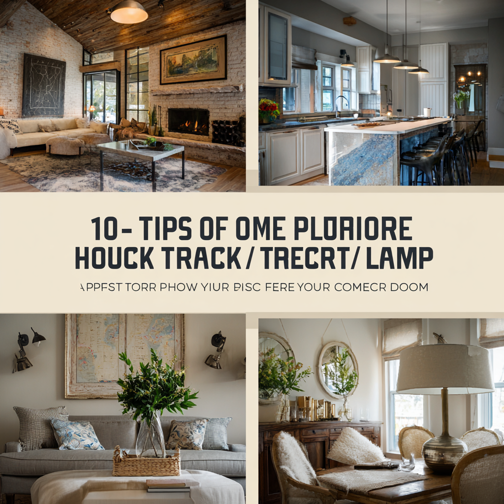 10 Tips for Choosing the Perfect Hote Track Lamp for Your Home Decor