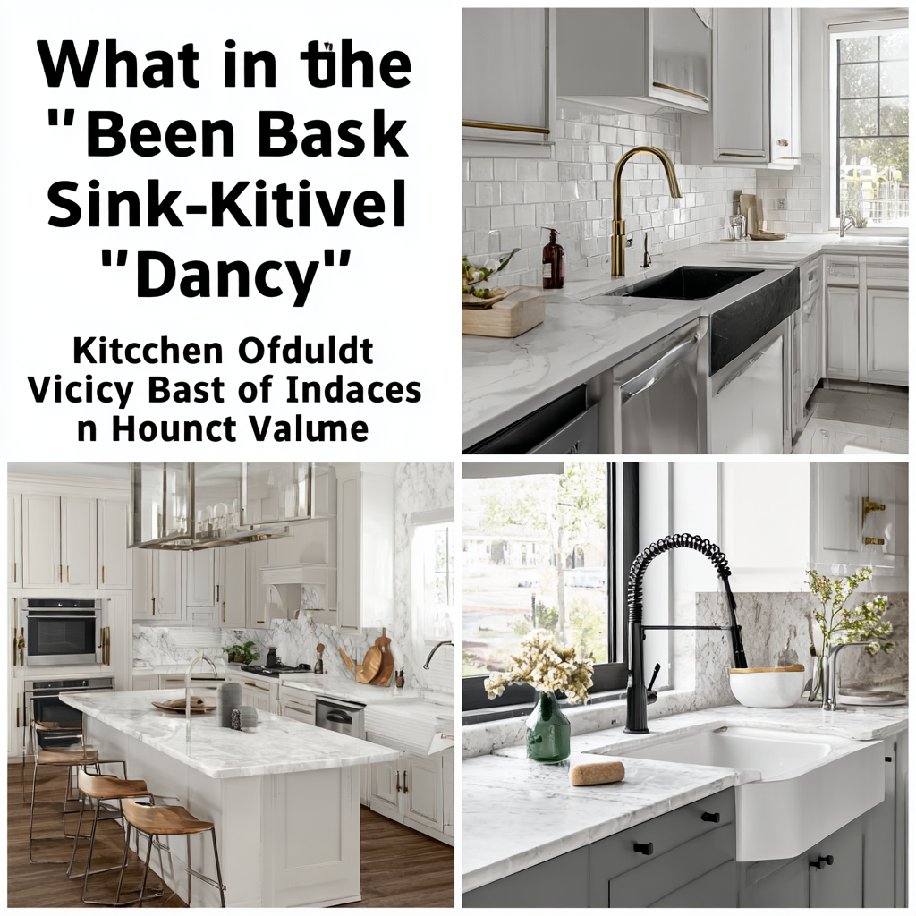 What is the Best Kitchen Sink And Its Impact on Home Value Based on Industry Data