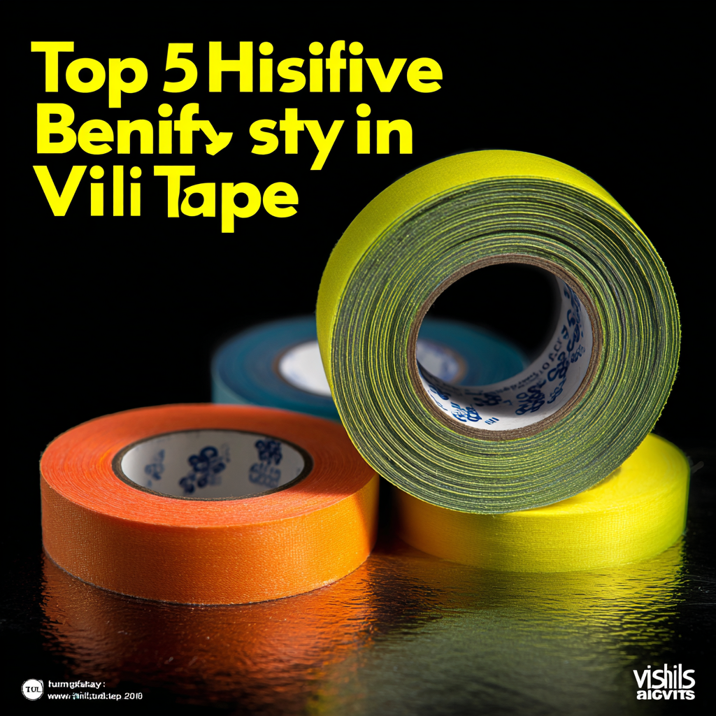 Top 5 Benefits of Using Hi Vis Tape for Safety and Visibility
