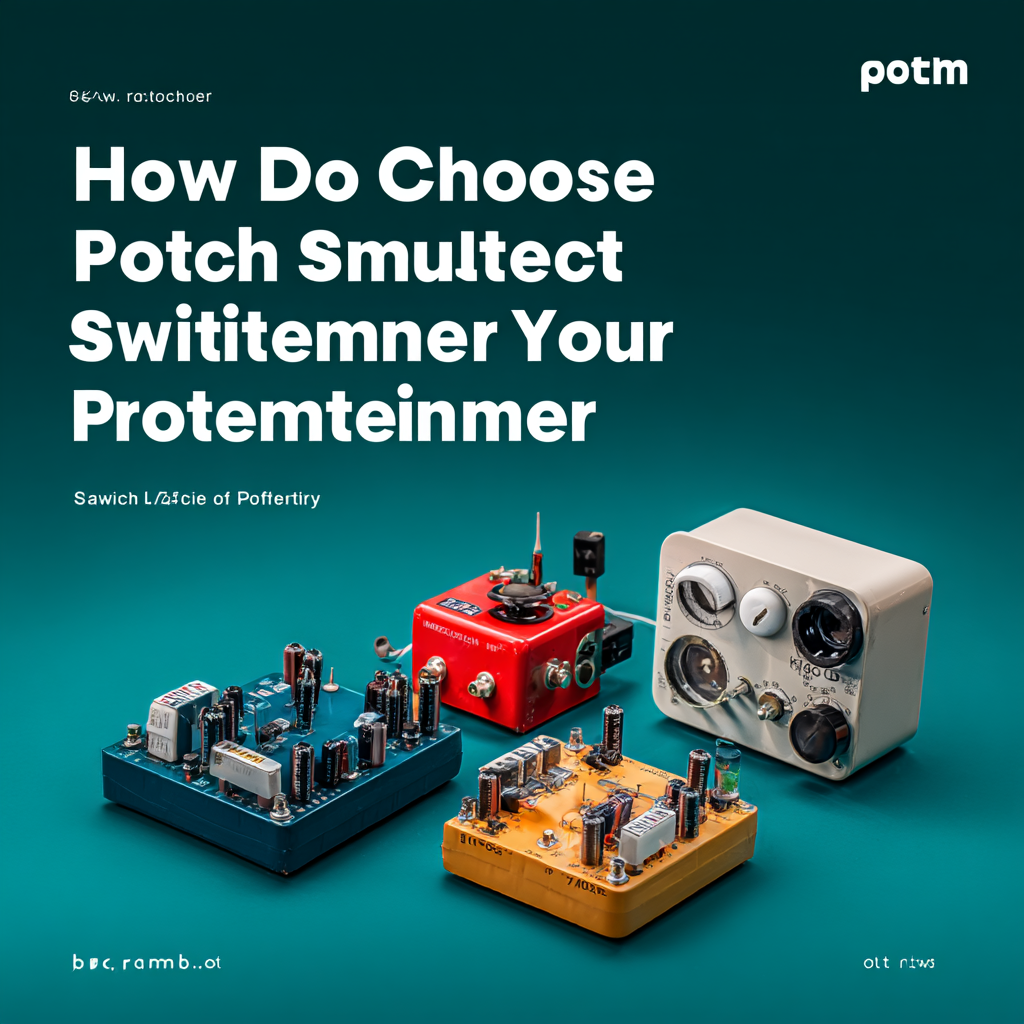 How to Choose the Right Switch Potentiometer for Your Project