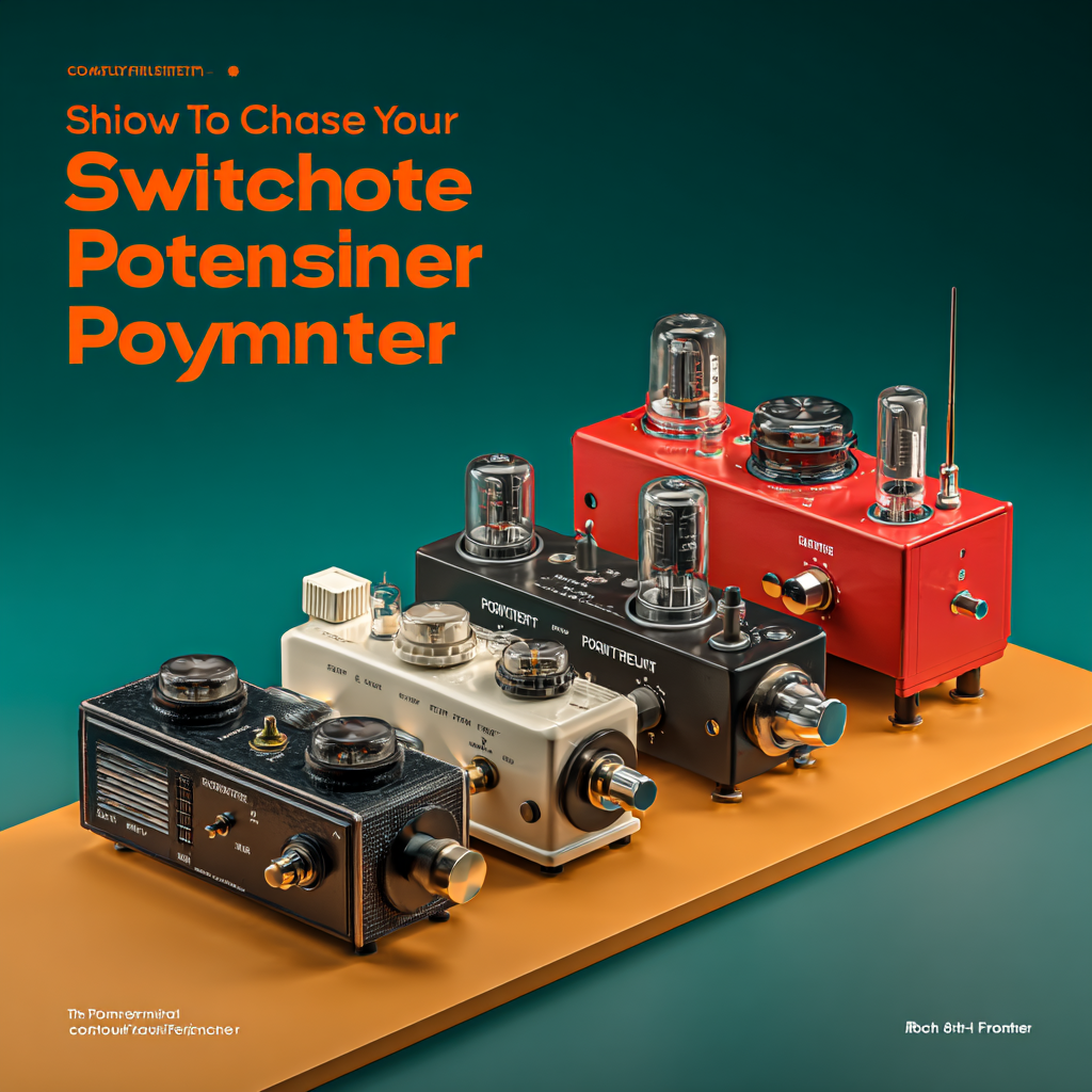 How to Choose the Right Switch Potentiometer for Your Project