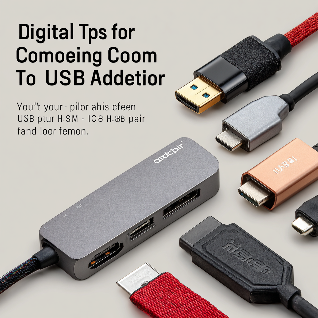 Digital Tips for Choosing the Best USB C to HDMI Adapter for Your Needs