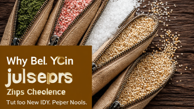 Why Bulk Zippers Are the Best Choice for Your Sewing Projects and DIY Needs