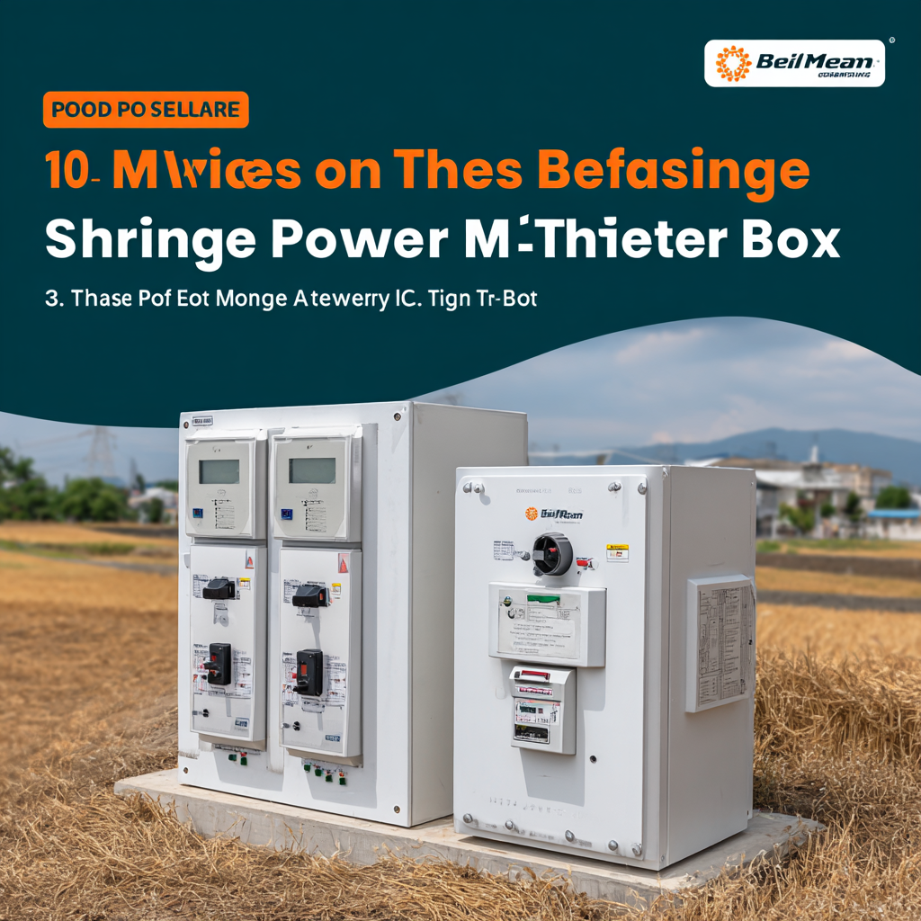 Top 10 Benefits of Using a Three Phase Meter Box for Efficient Power Management
