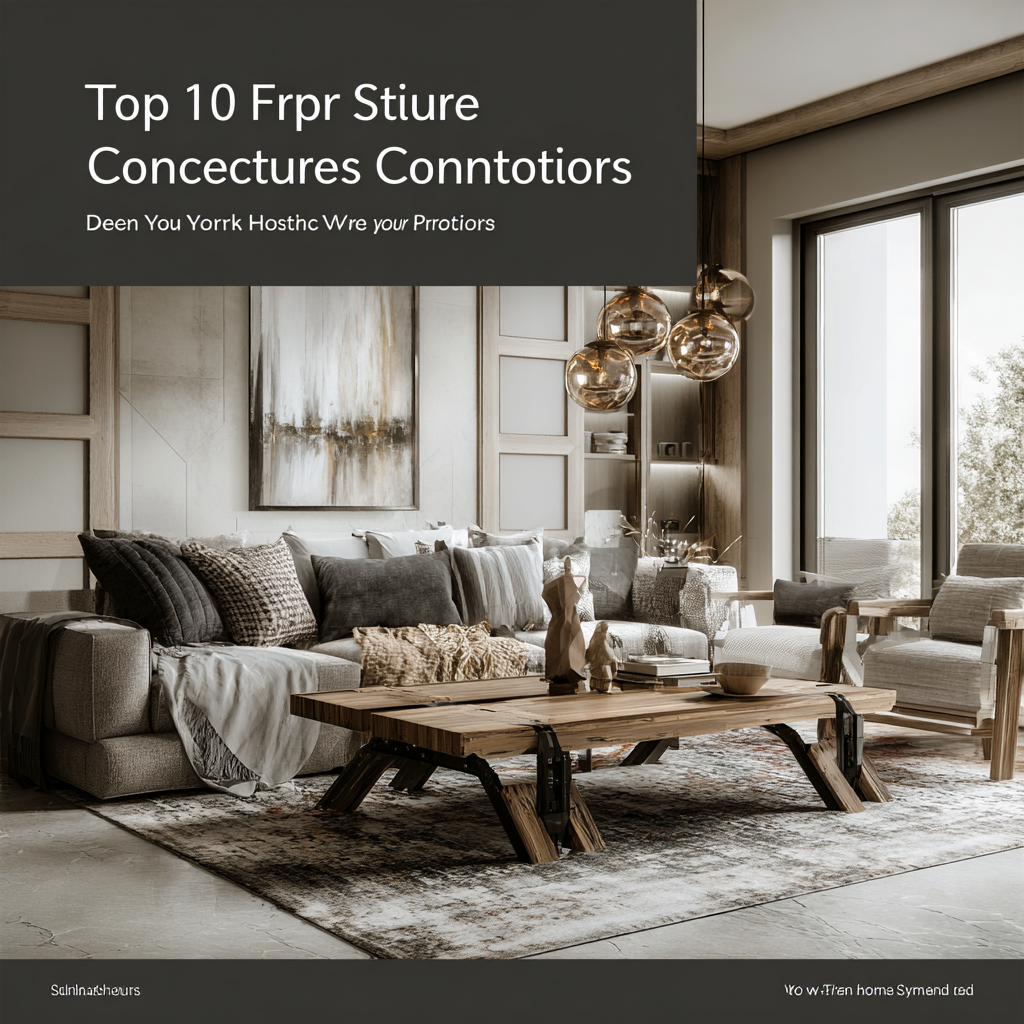 Top 10 Furniture Connectors You Need for Durable and Stylish Home Projects