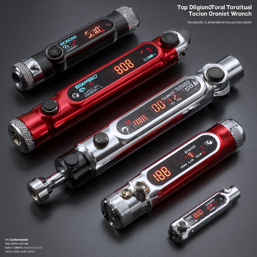 Top 10 Mini Digital Torque Wrenches for Precision and Efficiency