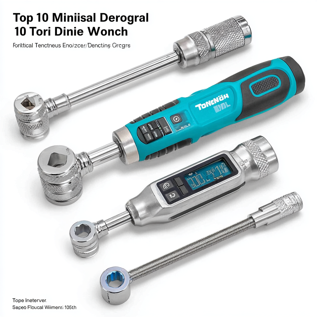 Top 10 Mini Digital Torque Wrenches for Precision and Efficiency