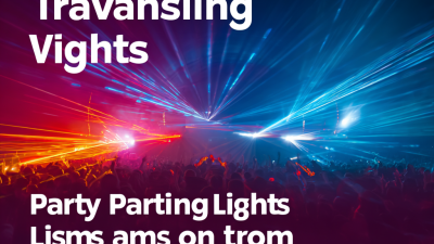 Top 10 Party Laser Lights to Transform Your Events with Stunning Visuals