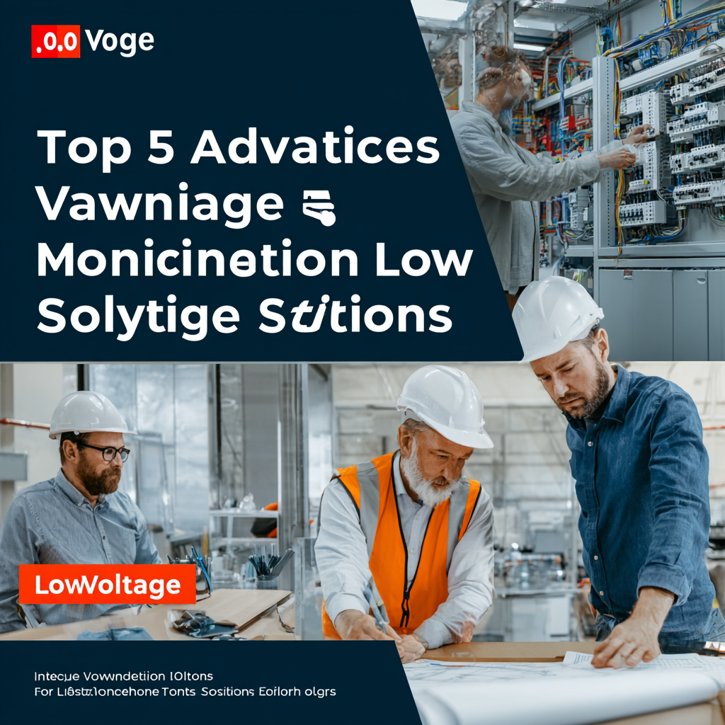 Top 5 Advantages of Low Voltage Systems in Modern Technology Solutions