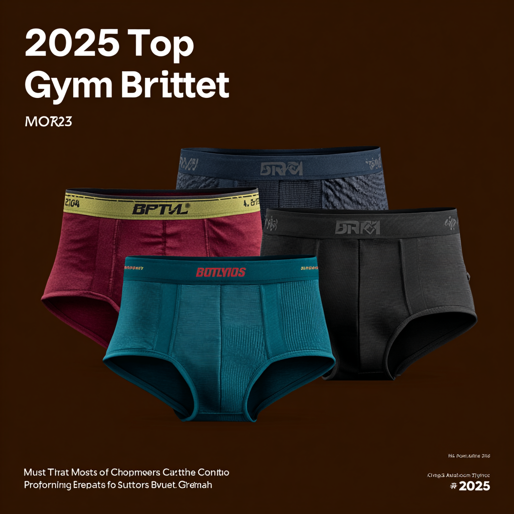2025 Top 5 Gym Briefs: Must-Have Styles for Ultimate Comfort and Performance