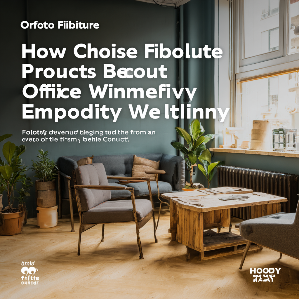 How to Choose Office Furniture That Boosts Productivity and Employee Wellbeing
