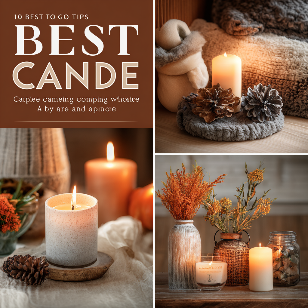 10 Best Candle By Candle Tips for Creating a Cozy Atmosphere