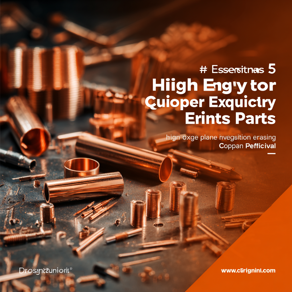 5 Essential Tips for Choosing High-Quality Copper Extrusion Parts