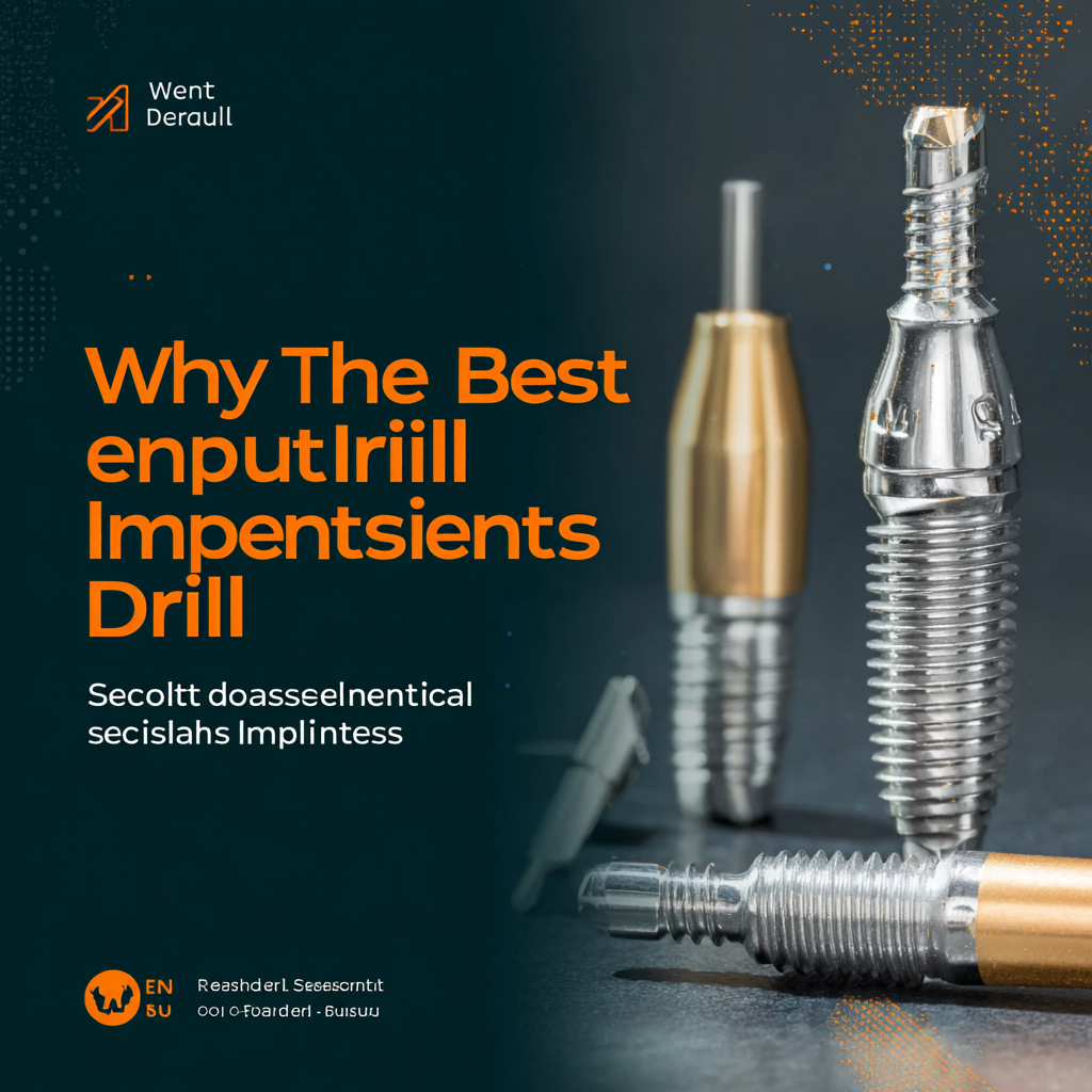 Why the Best Implant Drill is Essential for Successful Dental Implants
