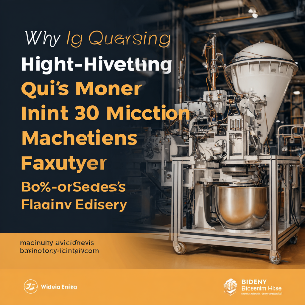 Why Investing in a High Quality Machine Mixer Boosts Production Efficiency by 30 Percent