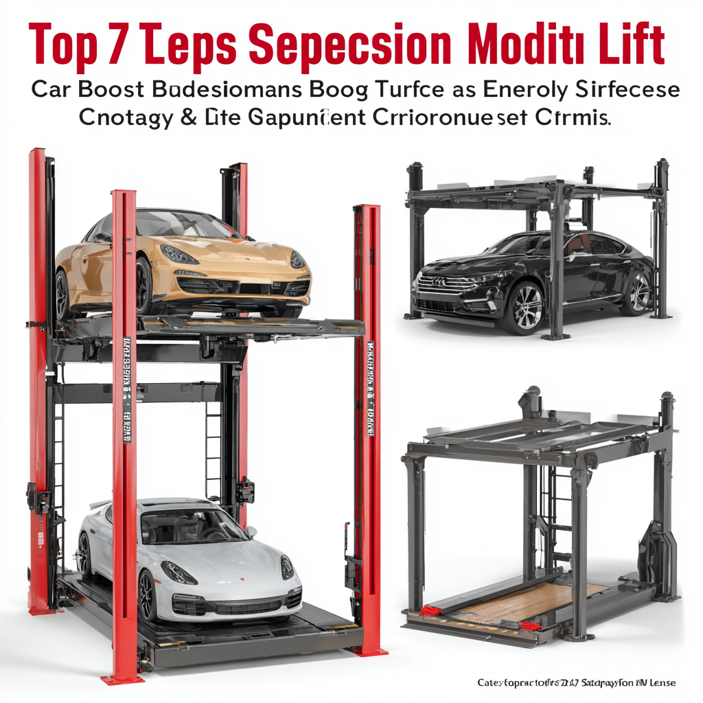 Top 7 Car Lift Models: Boost Efficiency and Safety in Your Garage Operations
