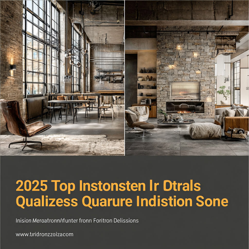 2025 Top Industrial Quartz Stone Trends for Modern Interior Design