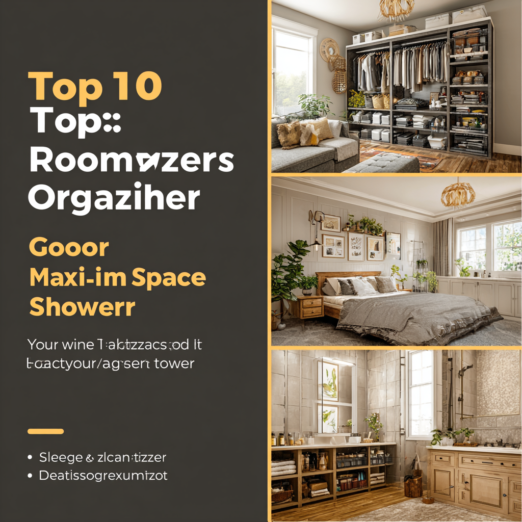 Top 10 Bathroom Organizers to Maximize Space and Declutter Your Shower