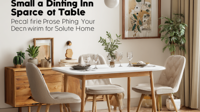 Why a Small Dining Table is the Perfect Space-Saving Solution for Your Home