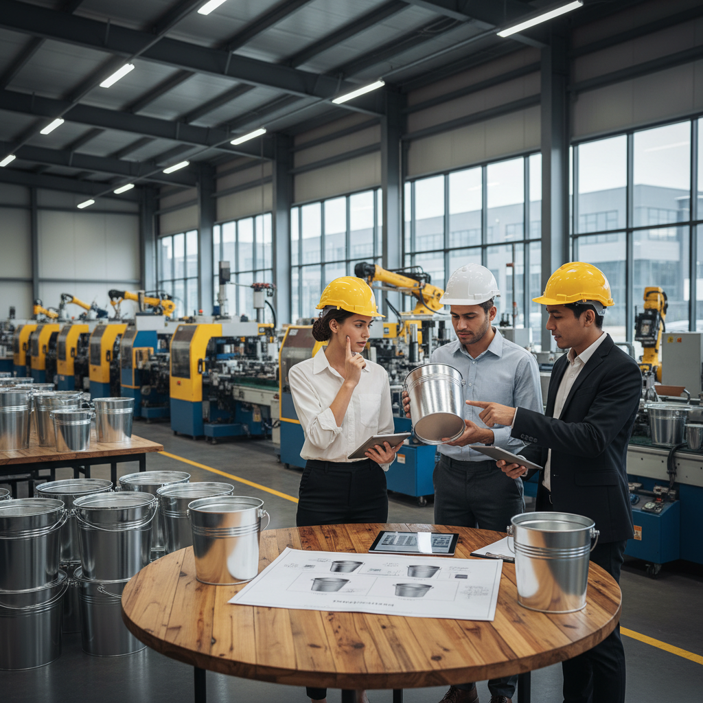 How to Choose the Best Tin Pail Manufacture for Your Business Needs