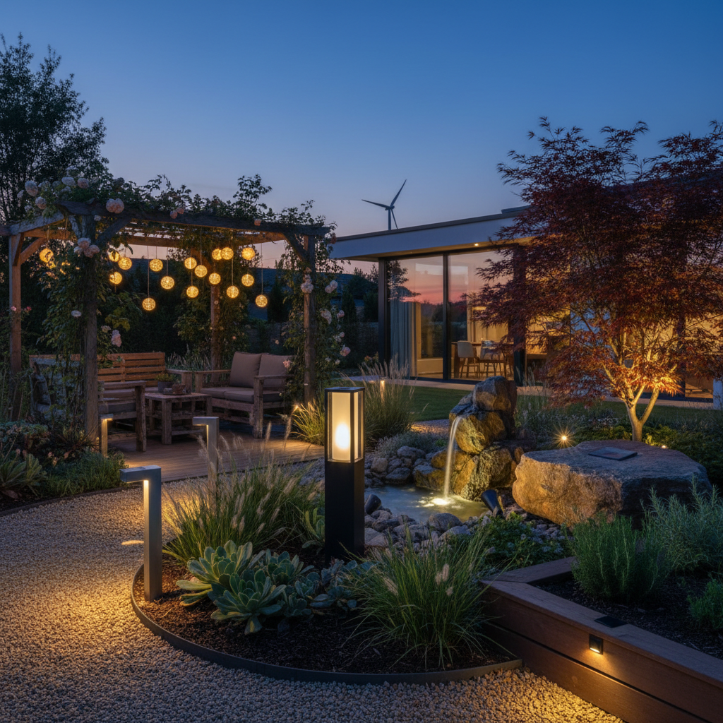 2025 Top 5 Solar Outdoor Lighting Solutions for Sustainable Gardens