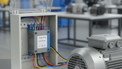 Why Choose a Single Phase Soft Starter for Your Motor Control Needs