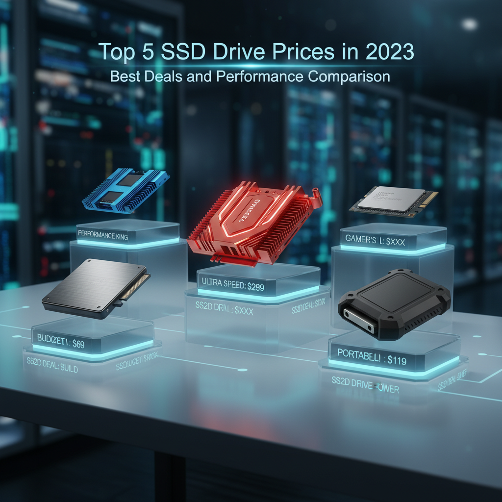 Top 5 SSD Drive Prices in 2023: Best Deals and Performance Comparison