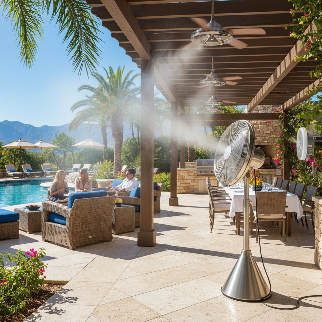 10 Essential Tips for Choosing the Best Exterior Misting Fans for Your Patio