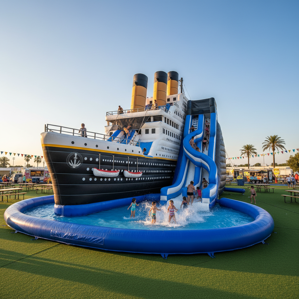 10 Amazing Tips for Choosing the Best Titanic Inflatable Slide for Your Event