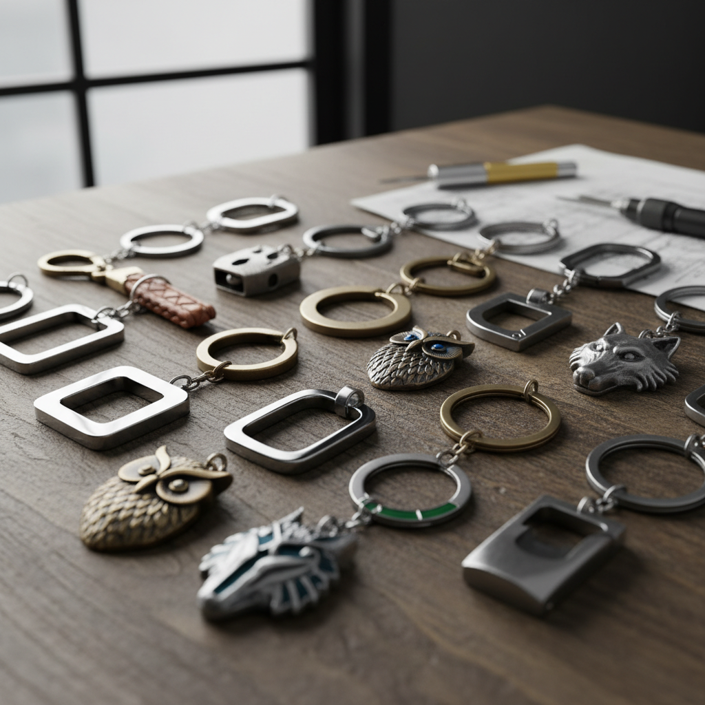 2025 How to Choose the Best Zinc Alloy Metal Key Chains for Your Needs