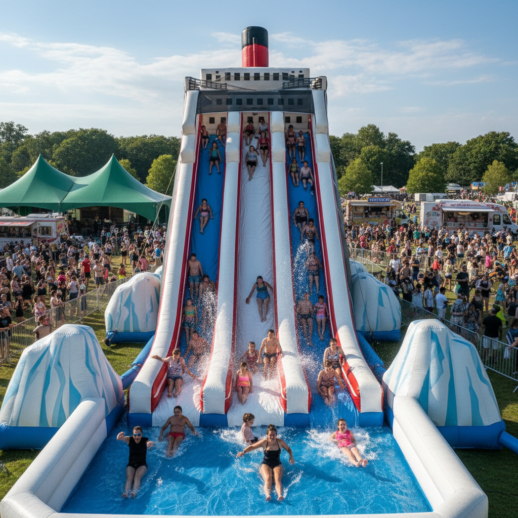 10 Amazing Tips for Choosing the Best Titanic Inflatable Slide for Your Event