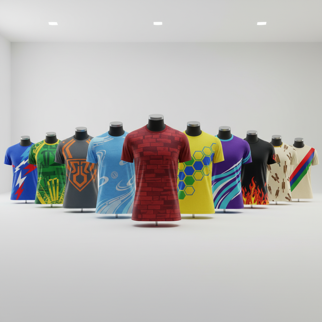 Top 10 Cricket Team T Shirt Designs You Need to See Today