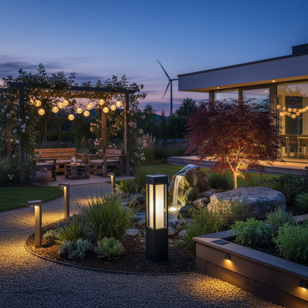 2025 Top 5 Solar Outdoor Lighting Solutions for Sustainable Gardens