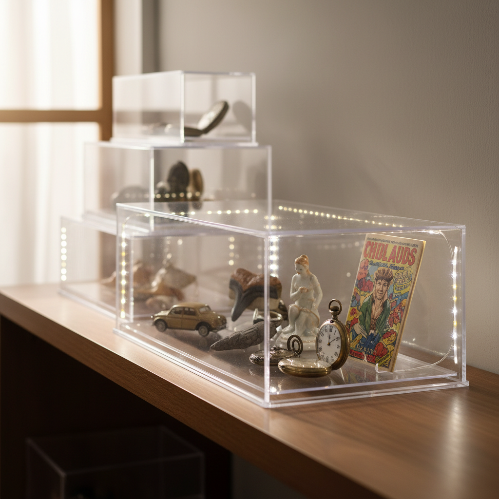 Top 5 Benefits of Using Plastic Display Cases for Collectibles and Antiques