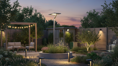 2025 Top 5 Solar Outdoor Lighting Solutions for Sustainable Gardens