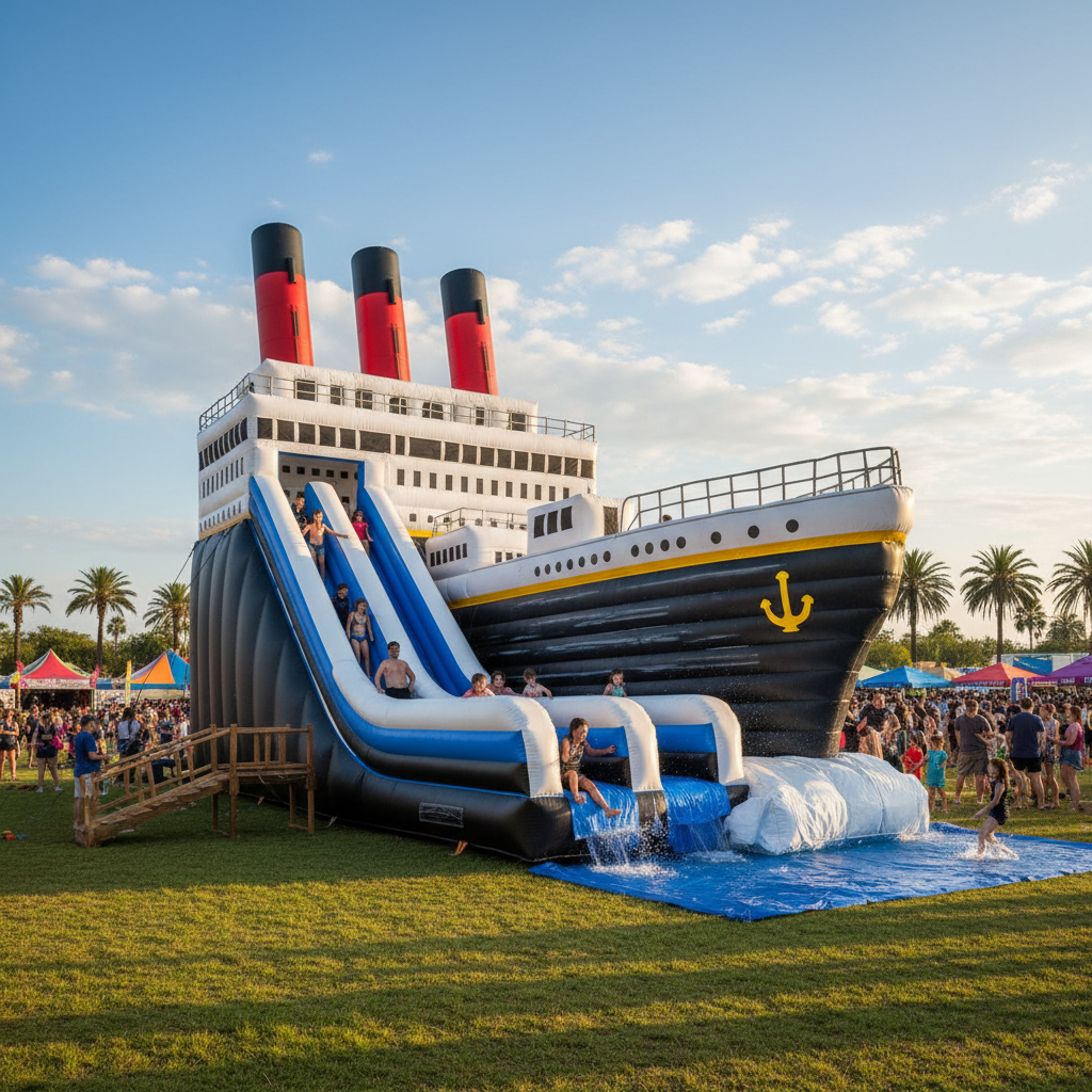 10 Amazing Tips for Choosing the Best Titanic Inflatable Slide for Your Event