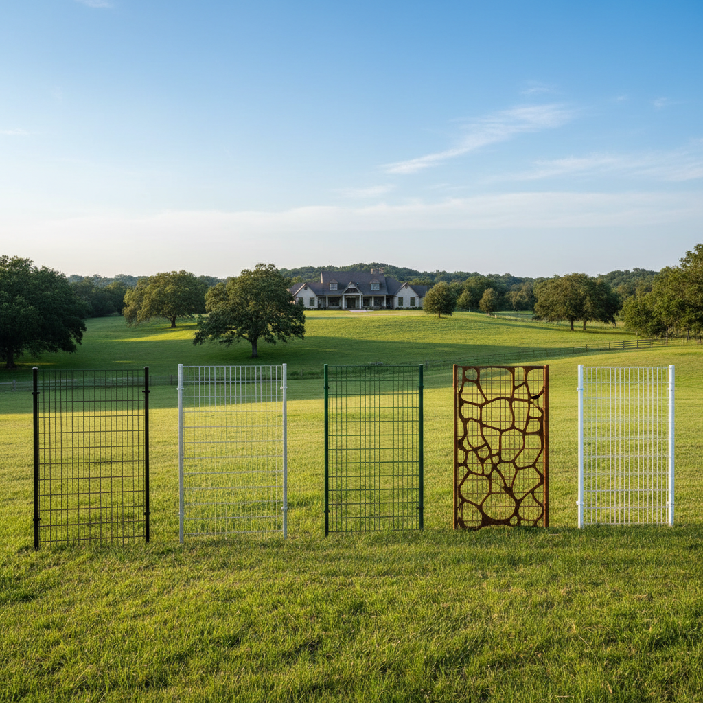 2025 Top 5 Welded Wire Fencing Panels You Need for Your Property