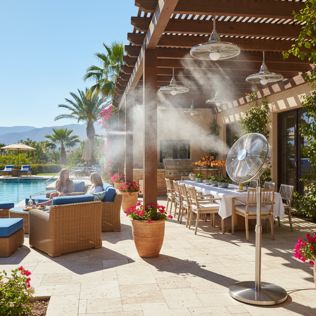 10 Essential Tips for Choosing the Best Exterior Misting Fans for Your Patio