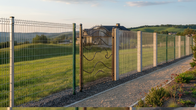 2025 Top 5 Welded Wire Fencing Panels You Need for Your Property
