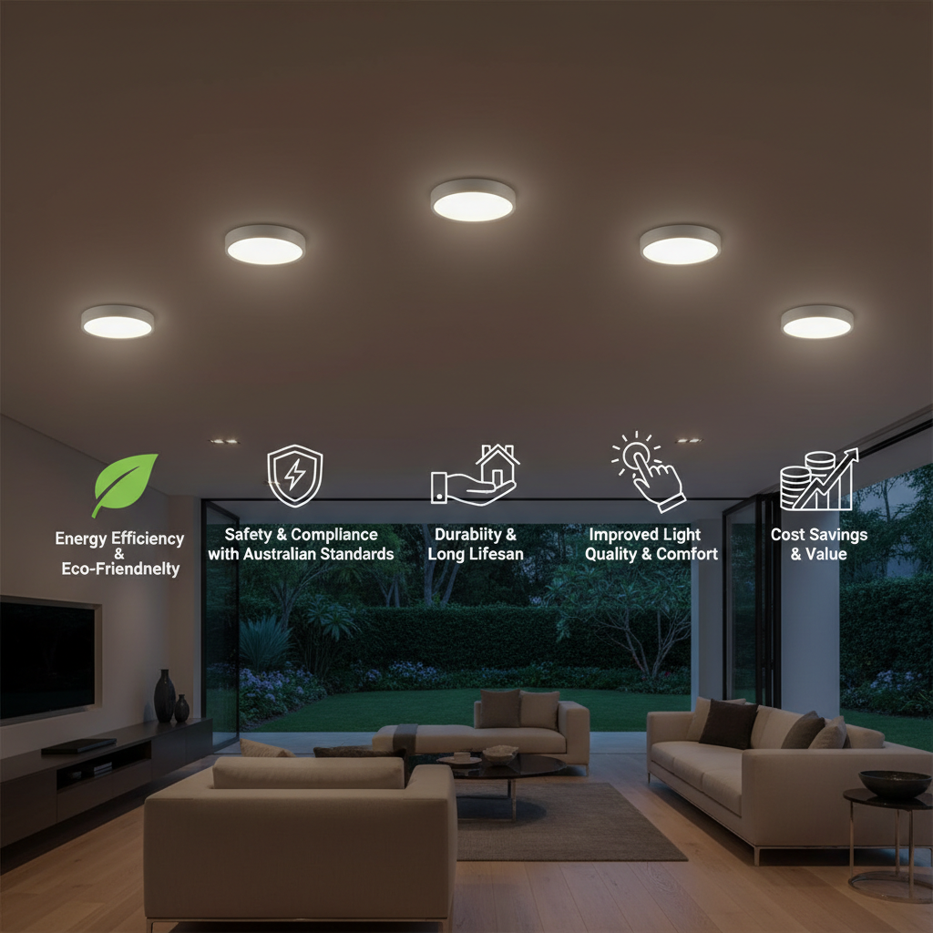 Top 5 Benefits of Choosing Saa Certified Downlights for Your Home Illumination