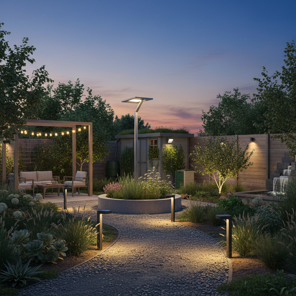 2025 Top 5 Solar Outdoor Lighting Solutions for Sustainable Gardens