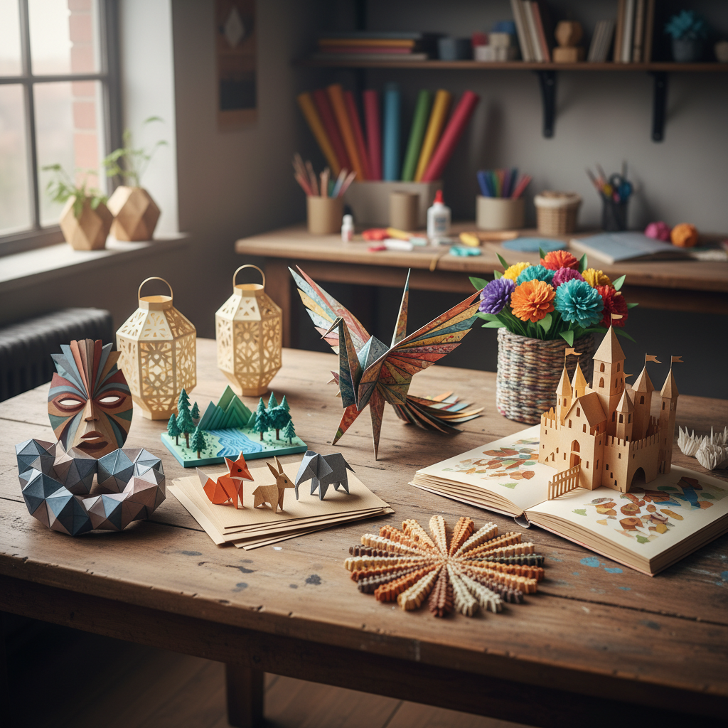 Top 10 Creative Ways to Use Folding Paper for Art and Crafts