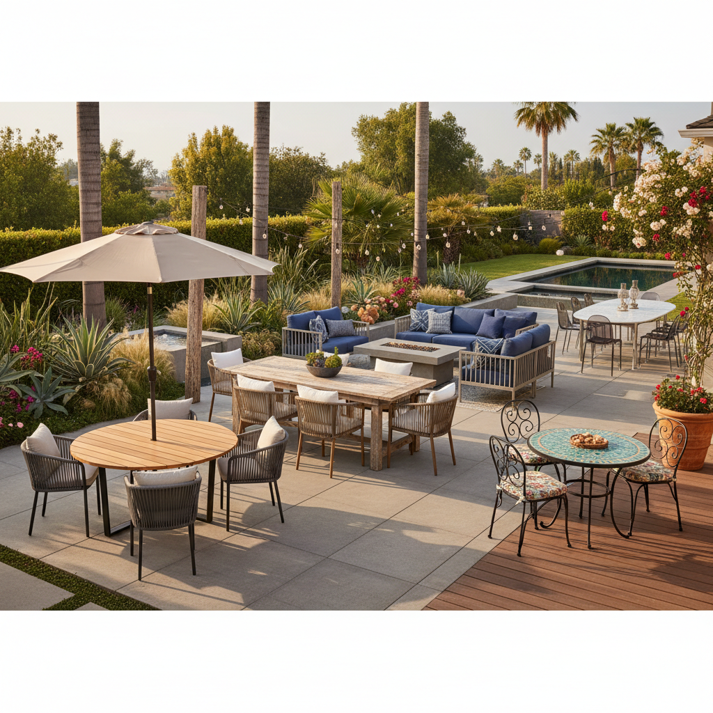 2025 Top 5 Outdoor Table And Chairs Trends for Stylish Backyards and Patios
