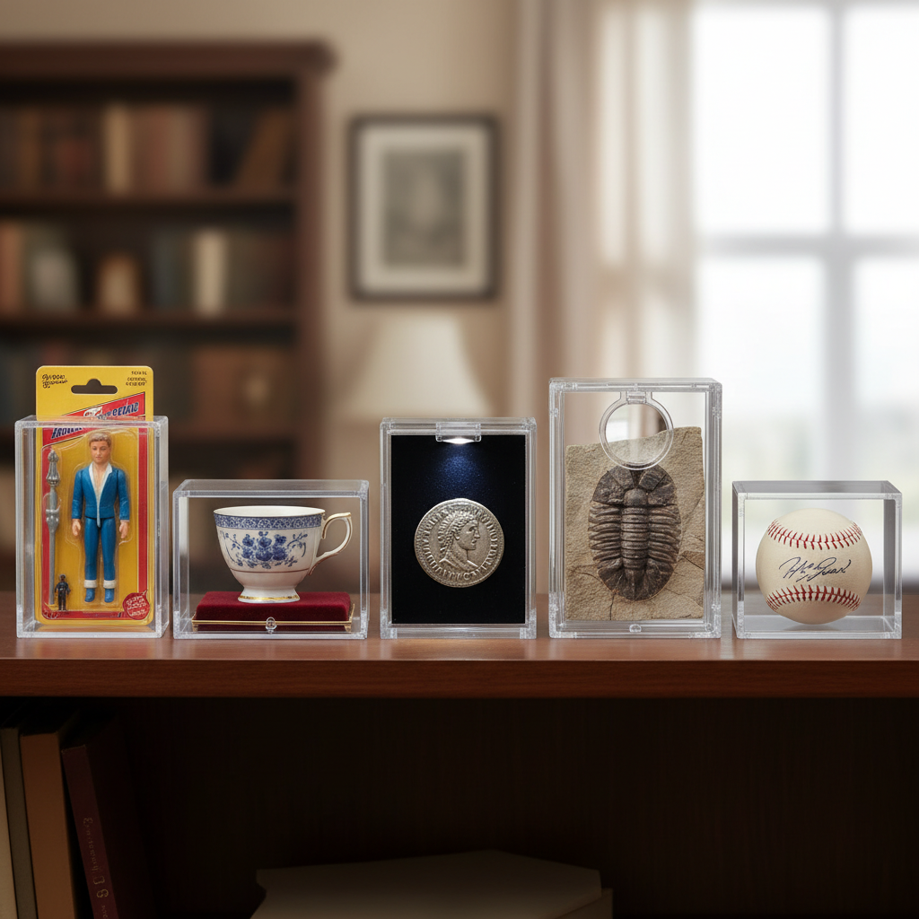 Top 5 Benefits of Using Plastic Display Cases for Collectibles and Antiques