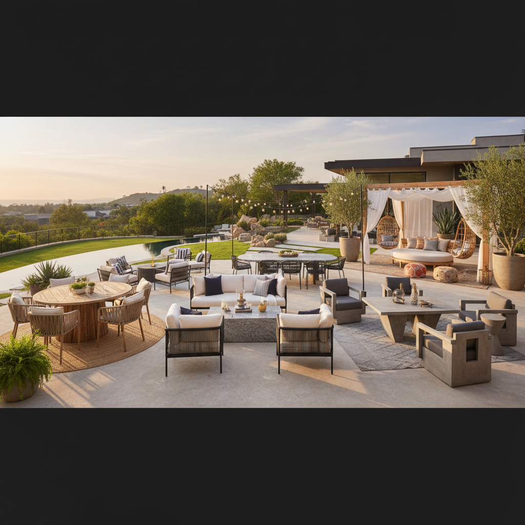 2025 Top 5 Outdoor Table And Chairs Trends for Stylish Backyards and Patios