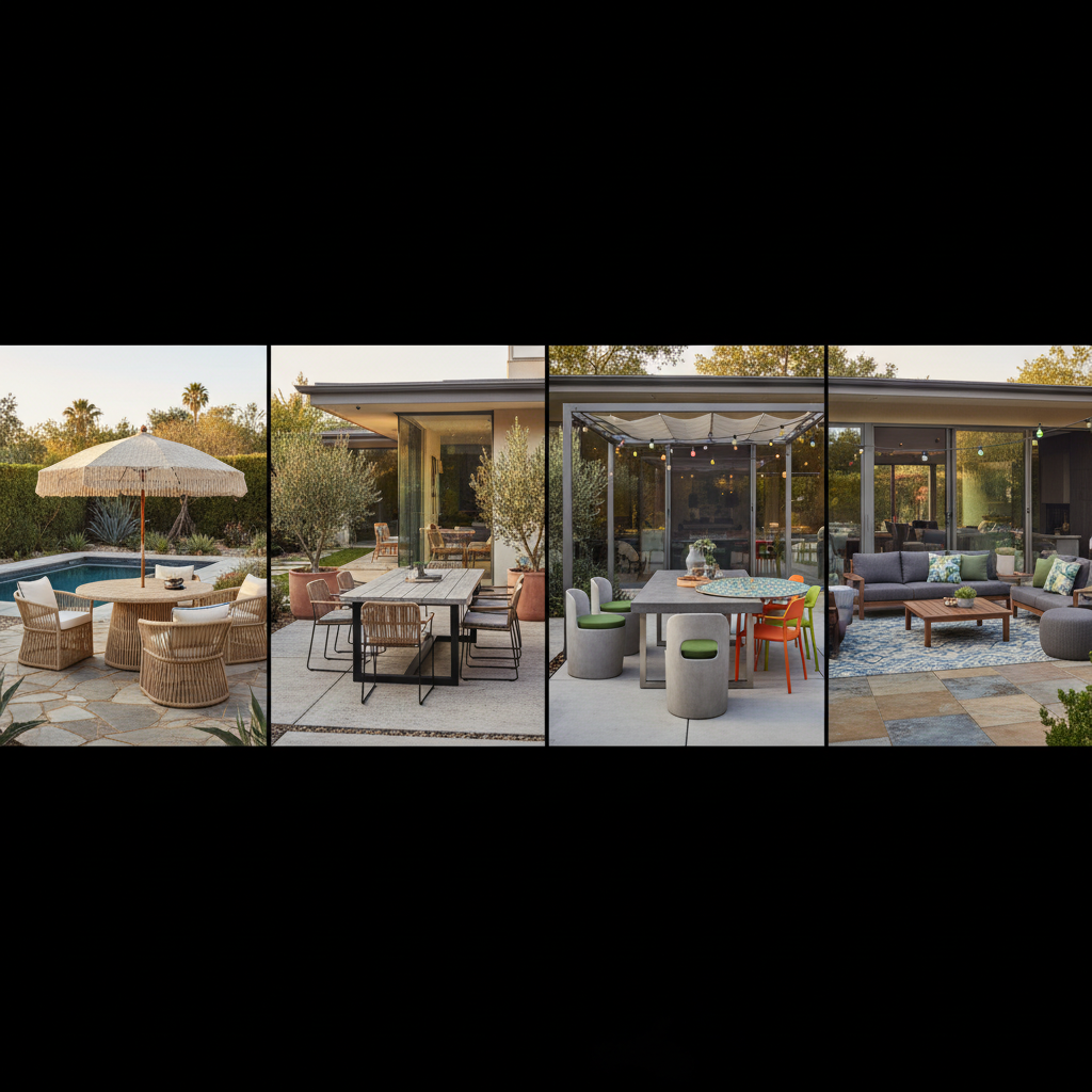 2025 Top 5 Outdoor Table And Chairs Trends for Stylish Backyards and Patios