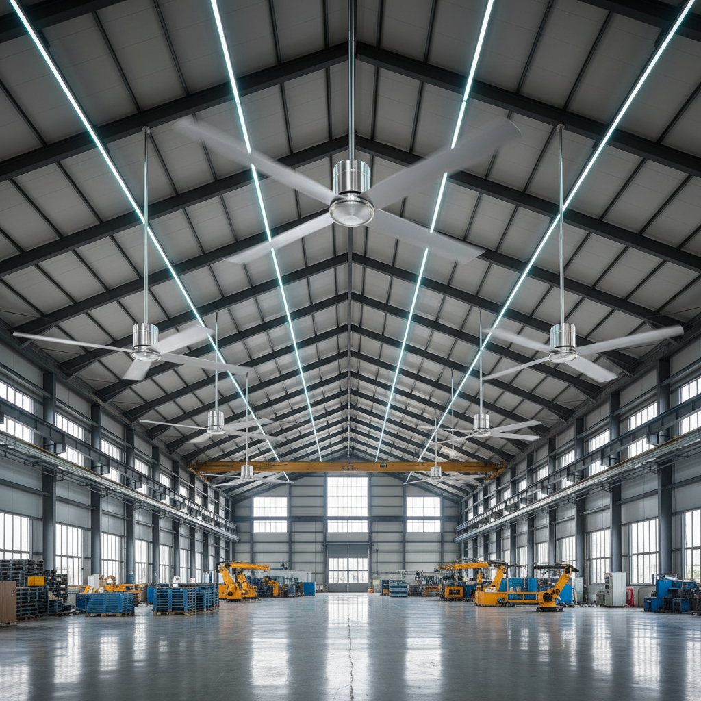 Top 7 Industrial Ceiling Fans for Ultimate Energy Efficiency and Performance