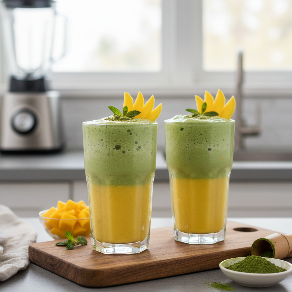 How to Make Delicious Mango Matcha Smoothies at Home for Ultimate Refreshment